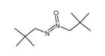 Azoxy-2,2-dimethylpropan Structure