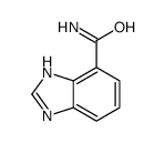 1H-Benzimidazole-4-carboxamide(9CI) Structure