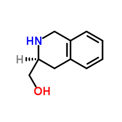 (S)-1,2,3,4-四氢异喹啉-3-基-甲醇结构式