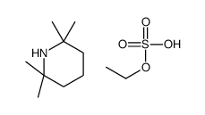 ethyl hydrogen sulfate,2,2,6,6-tetramethylpiperidine Structure