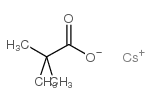 Cesium Trimethylacetate Structure