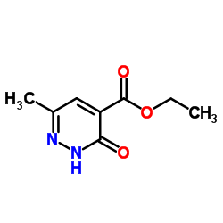 2,3-二氢-6-甲基-3-氧代-4-哒嗪甲酸乙酯结构式