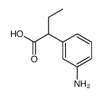 2-(3-Aminophenyl)butyric acid Structure