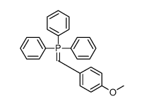 (4-methoxyphenyl)methylidene-triphenyl-λ5-phosphane结构式