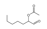 1-oxoheptan-2-yl acetate结构式