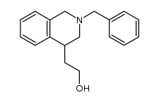 2-benzyl-4-(2-hydroxyethyl)-1,2,3,4-tetrahydroisoquinoline结构式