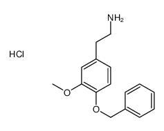 tert-butyl 4-(benzyloxy)-3-Methoxyphenethylcarbamate结构式