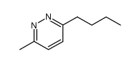 3-methyl-5-n-butylpyridazine结构式
