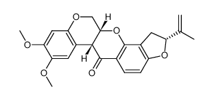 6aα,12aα-rotenone Structure