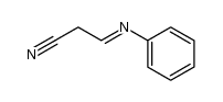 2-cyano-N-phenyl-acetaldimine结构式