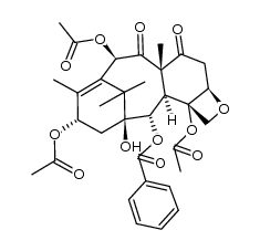7-oxo-13-acetylbaccatin III结构式