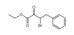 ethyl 3-bromo-2-oxo-4-phenylbutanoate Structure