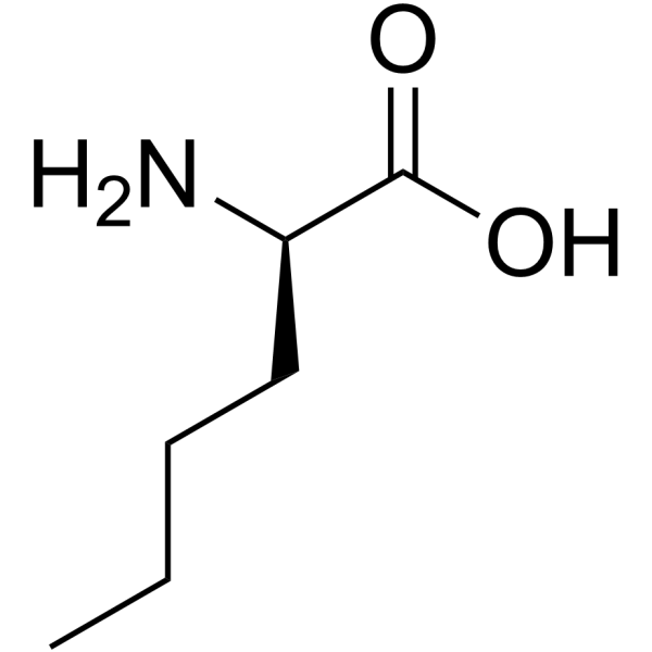 D-正亮氨酸结构式