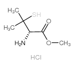 D-PENCILLAMINE METHYL ESTER HYDROCHLORIDE结构式