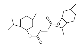 bis(5-methyl-2-propan-2-ylcyclohexyl) but-2-enedioate Structure