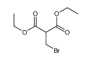 diethyl 2-(bromomethyl)propanedioate structure