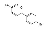 β-(4-bromobenzoyl)acrylic acid Structure