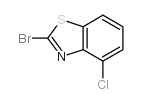 Benzothiazole,2-bromo-4-chloro- Structure