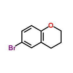 6-溴苯并吡喃结构式