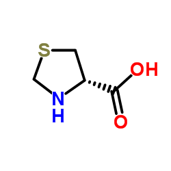 D-硫脯氨酸结构式
