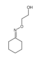 O-(2-hydroxy-ethyl)-cyclohexanone oxime Structure