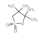 4,4,5,5-tetramethyloxathiolane 2,2-dioxide结构式