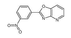 2-(3-nitrophenyl)-[1,3]oxazolo[4,5-b]pyridine Structure