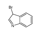3-bromo-3H-indole结构式