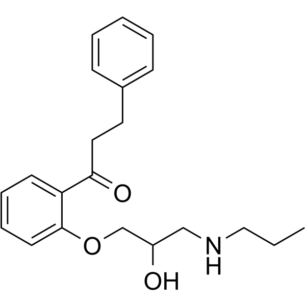 普罗帕酮结构式