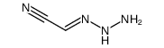2-(aminohydrazinylidene)acetonitrile结构式