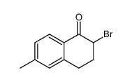 2-bromo-6-methyltetralone Structure