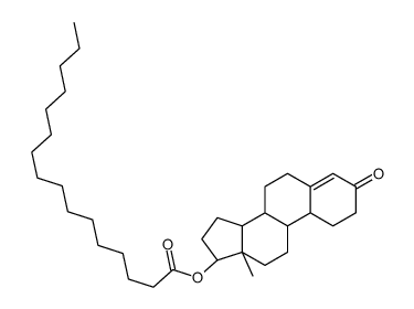 17β-hydroxyestr-4-en-3-one 17-palmitate结构式