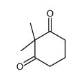 2,2-dimethylcyclohexane-1,3-dione Structure