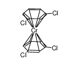 (m-Cl2C6H4)2Cr Structure
