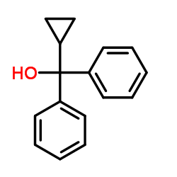 环丙基二苯甲醇结构式