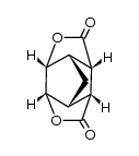 endo,endo-5,6-dihydroxybicyclo[2.2.1]heptane-endo,endo-2,3-dicarboxylic acid dilactone结构式