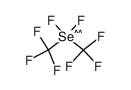 Difluorobis(trifluoromethyl)selenium(IV) Structure