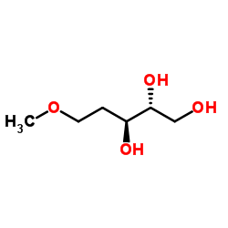 2-Deoxy-1-O-methyl-D-erythro-pentitol Structure
