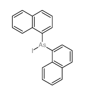 Arsinous iodide,di-1-naphthalenyl- (9CI)结构式