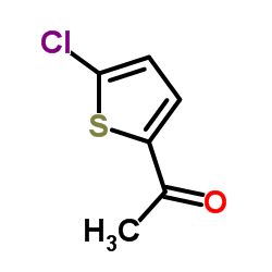 2-乙酰基-5-氯噻酚结构式