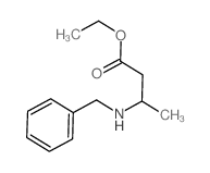 ethyl 3-(benzylamino)butanoate结构式