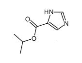 propan-2-yl 5-methyl-1H-imidazole-4-carboxylate结构式