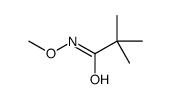 N-methoxy-2,2-dimethylpropanamide结构式