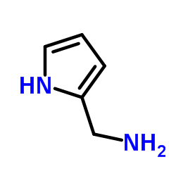 2-(氨基甲基)吡咯结构式