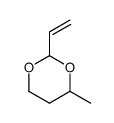 2-ethenyl-4-methyl-1,3-dioxane结构式