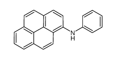 N-phenylpyren-1-amine结构式