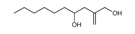 2-methylene-decane-1,4-diol Structure