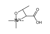 (2S,3R)-2-amino-3-trimethylsilyloxybutanoic acid Structure