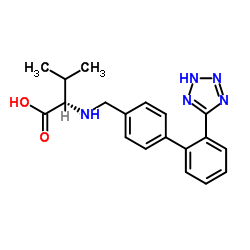 N-[[2'(-(1H-四唑-5-基)[1,1'(-联苯]-4-基]甲基]-L-缬氨酸图片