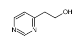 2-(嘧啶-4-基)乙醇结构式